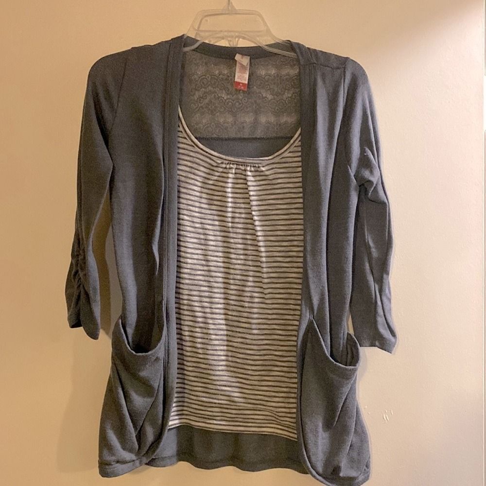 Sweater with built in tank.